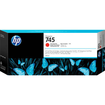 HP 745 F9K06A tusz chromatic red oryginalny