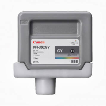 Canon PFI-302GY 2217B001AA tusz szary oryginalny