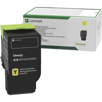 Lexmark 78C2UY0 zwrotny toner żółty oryginalny