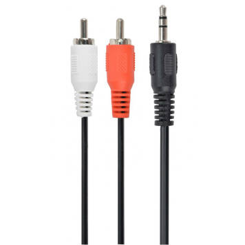 Kabel Mini Jack - 2xRCA [chinch] M/M 2.5m