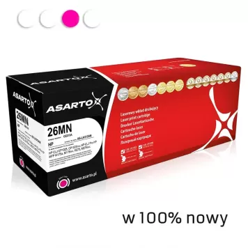 Zamiennik HP 126A CE313A toner magenta marki Asarto