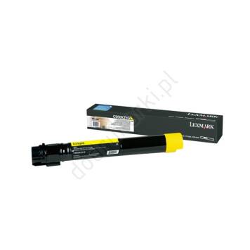 Lexmark C950X2YG toner żółty oryginalny