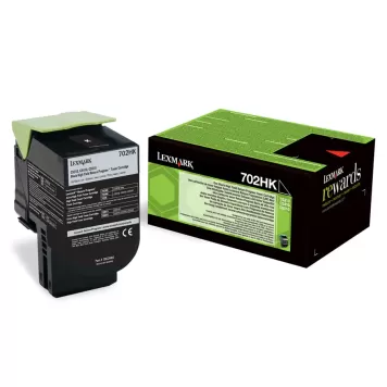 Lexmark 702HK 70C2HK0 toner czarny oryginalny