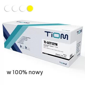 Zamiennik Canon T12 Y 5095C006 toner żółty marki TiOM