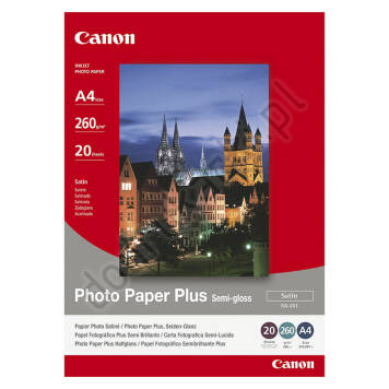 Canon SG-201 Photo Paper Plus Semi-gloss A4 20 ark