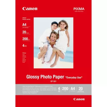 Canon GP-501 0775B082 Glossy Photo Paper Everyday Use A4 20 ark