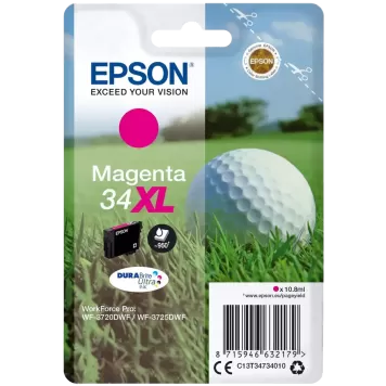 Epson 34XL T3473 tusz magenta oryginalny