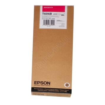 Epson T606B tusz magenta C13T606B00 oryginalny