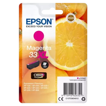 Epson 33XL T3363 tusz magenta oryginalny