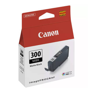 Canon PFI-300MBK 4192C001 tusz czarny matowy oryginalny