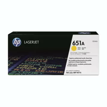 HP 651A CE342A toner żółty oryginalny