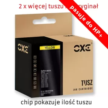 Zamiennik HP 912 XL 3YL83AE tusz żółty marki Oxe do HP Plus