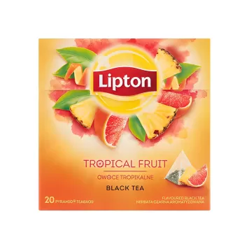 Herbata Lipton Piramidki owoce tropikalne 20 szt.