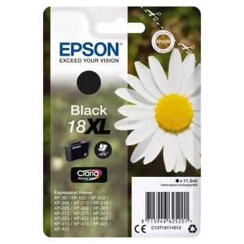 Epson 18XL T1811 tusz czarny oryginalny