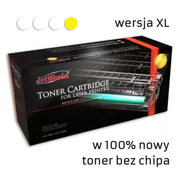 Zamiennik HP 219X W2192X toner żółty marki JetWorld brak chipa