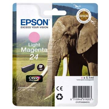 Epson 24 T2426 tusz light magenta oryginalny