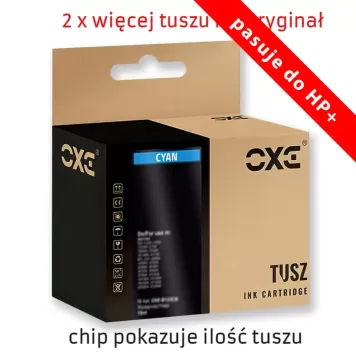 Zamiennik HP 912 XL 3YL81AE tusz cyan marki Oxe do HP Plus