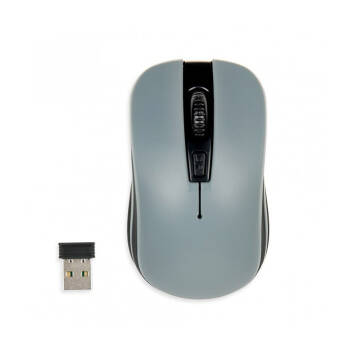 iBOX Loriini mysz optyczna bezprzewodowa 1600 dpi USB czarna