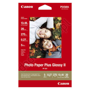 Canon PP-201 Photo Paper Plus Glossy II 13x18cm 2311B018 20 ark