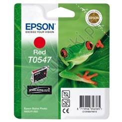 Epson T0547 tusz czerwony C13T054740 oryginalny