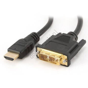 Kabel do monitora HDMI do DVI-D M/M [18+1] 1.8m