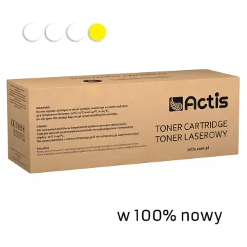 Zamiennik HP 507A CE402A toner żółty marki Actis