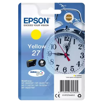 Epson 27 T2704 tusz żółty oryginalny