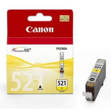 Canon CLI-521Y 2936B001 tusz żółty oryginalny