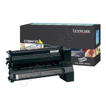 Lexmark C780H1YG toner żółty oryginalny