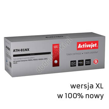 Zamiennik HP 81X CF281X toner XL marki ActiveJet