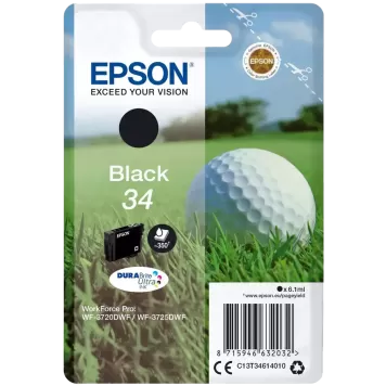 Epson 34 T3461 tusz czarny oryginalny