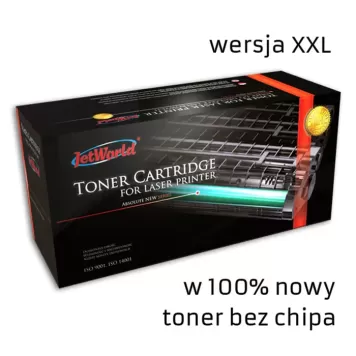 Zamiennik HP 147Y W1470Y toner XXL marki JetWorld brak chipa