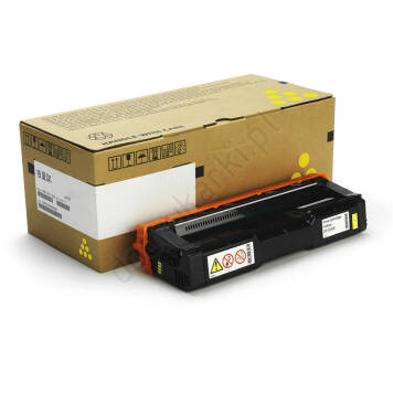 Ricoh 407719 SPC252HE toner żółty oryginalny