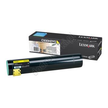 Lexmark C930H2YG toner żółty oryginalny