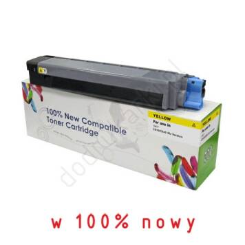 Cartridge Web zamiennik Oki 44059209 toner żółty