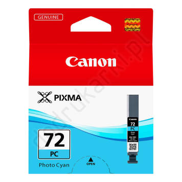 Canon PGI-72PC tusz foto cyan oryginalny
