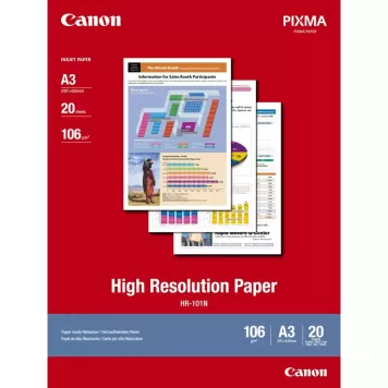 Canon HR-101N 1033A006 High Resolution Paper A3 20 ark