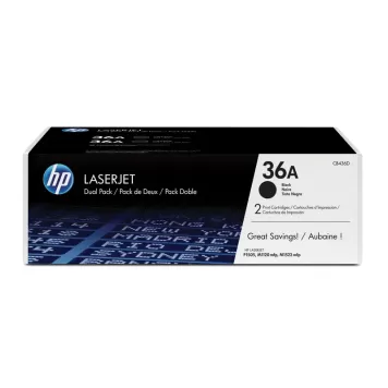 HP 36A CB436AD dwa tonery oryginalne