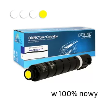 Zamiennik Canon 034 Y 9451B001 toner żółty marki Orink