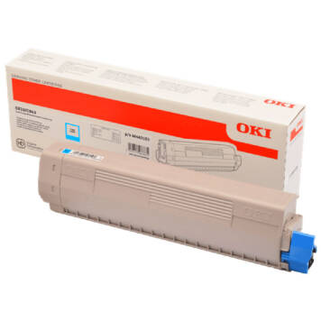 Oki 46443103 toner cyan oryginalny