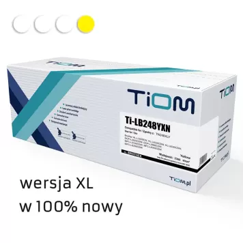 Zamiennik Brother TN-248XLY toner żółty marki TiOM