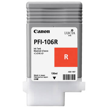 Canon PFI-106R 6627B001 tusz czerwony oryginalny