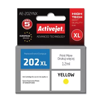 Zamiennik Epson 202XL C13T02H44010 tusz żółty marki ActiveJet