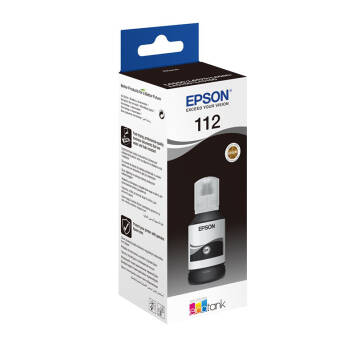 Epson 112 BK C13T06C14A EcoTank tusz czarny oryginalny 