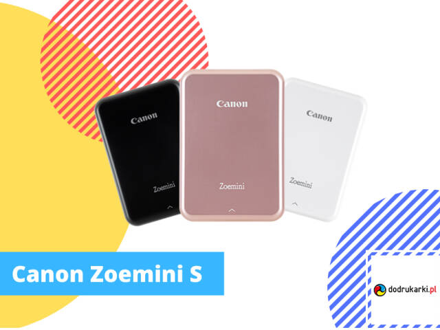 Canon Zoemini S - Drukarka przenośna kompatybilna z Twoim smartfonem