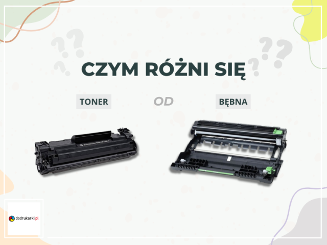 Czym się różni toner od bębna?